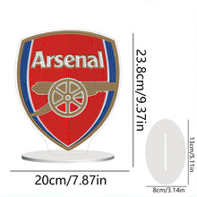 Load image into Gallery viewer, Acrylic Special Shape Arsenal Diamond Painting Desktop Ornaments for Fans