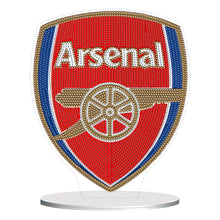 Load image into Gallery viewer, Acrylic Special Shape Arsenal Diamond Painting Desktop Ornaments for Fans