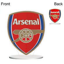 Load image into Gallery viewer, Acrylic Special Shape Arsenal Diamond Painting Desktop Ornaments for Fans