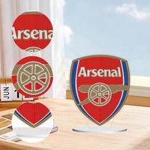 Load image into Gallery viewer, Acrylic Special Shape Arsenal Diamond Painting Desktop Ornaments for Fans
