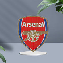 Load image into Gallery viewer, Acrylic Special Shape Arsenal Diamond Painting Desktop Ornaments for Fans