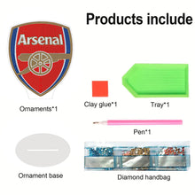 Load image into Gallery viewer, Acrylic Special Shape Arsenal Diamond Painting Desktop Ornaments for Fans