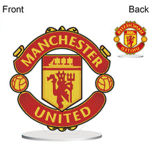 Load image into Gallery viewer, Acrylic Special Shape Manchesters United Diamond Painting Desktop Ornaments