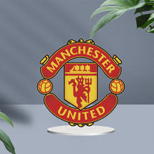 Load image into Gallery viewer, Acrylic Special Shape Manchesters United Diamond Painting Desktop Ornaments