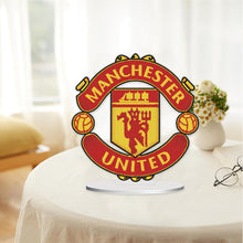 Load image into Gallery viewer, Acrylic Special Shape Manchesters United Diamond Painting Desktop Ornaments