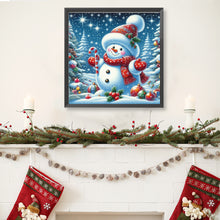 Load image into Gallery viewer, Diamond Painting - Full Round - Snowman (40*40CM)