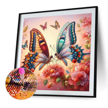 Load image into Gallery viewer, Diamond Painting - Full Round - Double butterflies (40*40CM)