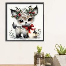 Load image into Gallery viewer, Diamond Painting - Full Round - Winter elk (30*30CM)