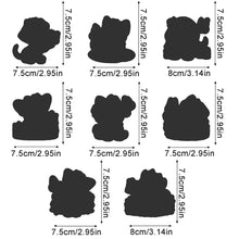 Load image into Gallery viewer, 6Pcs Butterfly Puppy Diamond Painting Fridge Magnet Diamond Art Magnets Decals