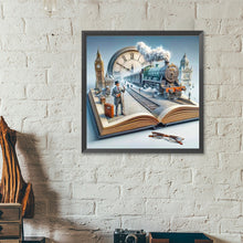 Load image into Gallery viewer, Diamond Painting - Full Round - Time Train (40*40CM)