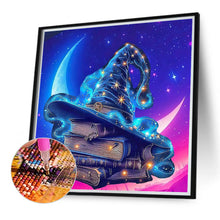 Load image into Gallery viewer, Diamond Painting - Full Round - Witch Hat (40*40CM)