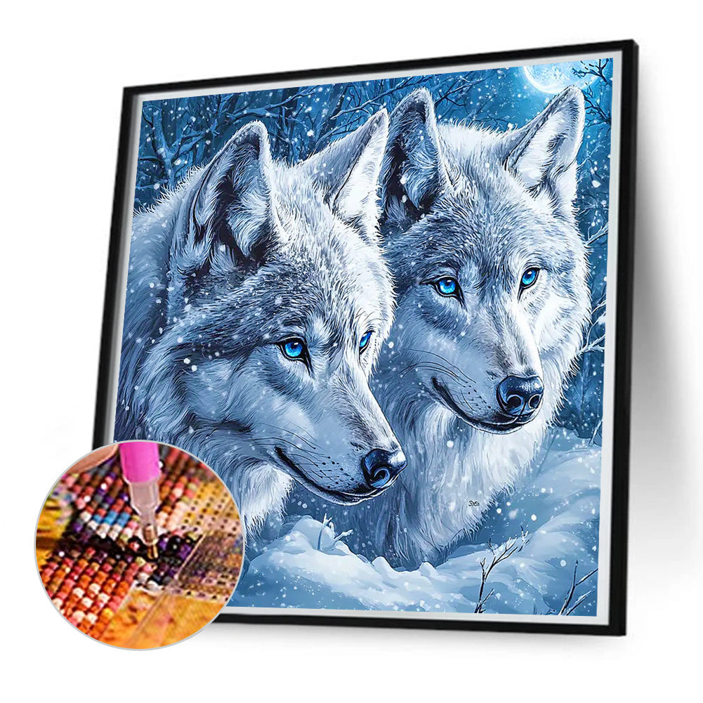 Diamond Painting - Full Round - Wolf (50*50CM)