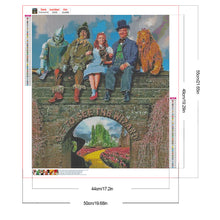 Load image into Gallery viewer, Diamond Painting - Full Round - The Wizard of Oz (50*55CM)
