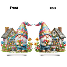 Load image into Gallery viewer, Acrylic Special Shape Gnome Diamond Painting Desktop Decors for Home Office
