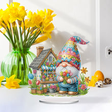 Load image into Gallery viewer, Acrylic Special Shape Gnome Diamond Painting Desktop Decors for Home Office