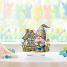 Load image into Gallery viewer, Acrylic Special Shape Gnome Diamond Painting Desktop Decors for Home Office