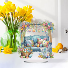 Load image into Gallery viewer, Acrylic Special Shape Easter Swing Diamond Painting Desktop Decors for Adults