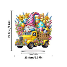 Load image into Gallery viewer, Acrylic Special Shape Easter Gnome Car Diamond Painting Desktop Decoration