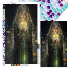 Load image into Gallery viewer, Diamond Painting - Full Round - Glowing girl (40*70CM)