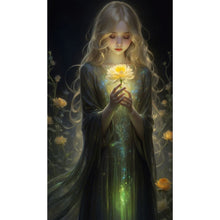 Load image into Gallery viewer, Diamond Painting - Full Round - Glowing girl (40*70CM)