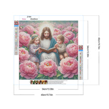 Load image into Gallery viewer, Diamond Painting - Full Round - Jesus (40*40CM)