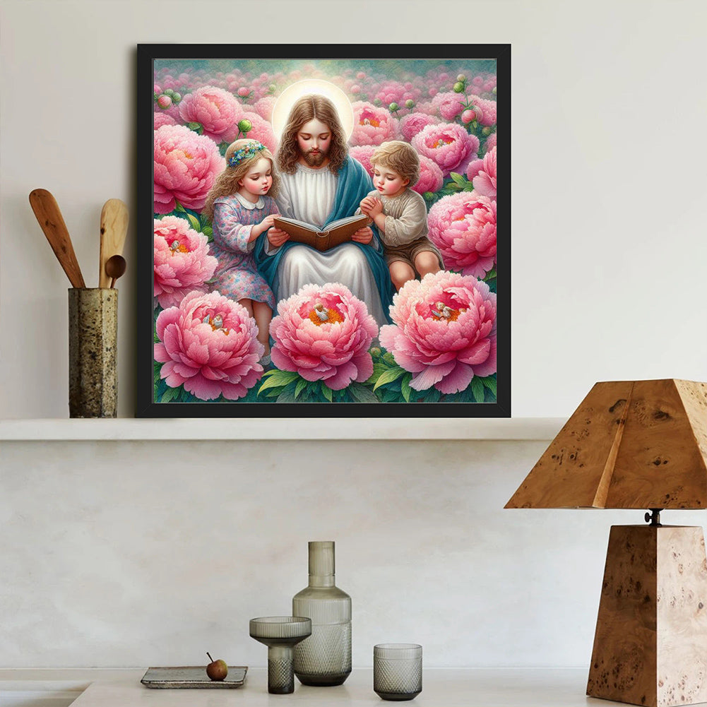 Diamond Painting - Full Round - Jesus (40*40CM)