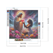 Load image into Gallery viewer, Diamond Painting - Full Round - Jesus (40*40CM)