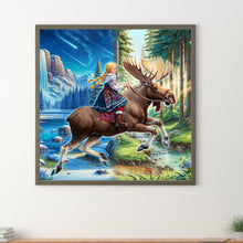 Load image into Gallery viewer, Diamond Painting - Full Square - Winter goes and spring comes (40*40CM)