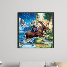 Load image into Gallery viewer, Diamond Painting - Full Square - Winter goes and spring comes (40*40CM)