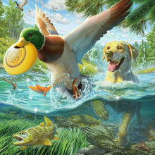 Load image into Gallery viewer, Diamond Painting - Full Square - Water play in the spring (40*40CM)