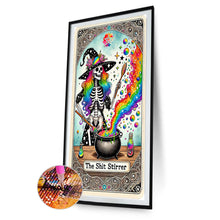 Load image into Gallery viewer, Diamond Painting - Full Square - Skeleton witch (40*70CM)