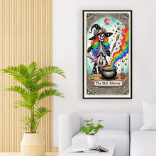 Load image into Gallery viewer, Diamond Painting - Full Square - Skeleton witch (40*70CM)