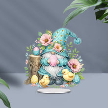 Load image into Gallery viewer, Acrylic Easter Egg Gnome Table Top Diamond Painting Ornament Kits for Beginners