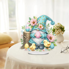 Load image into Gallery viewer, Acrylic Easter Egg Gnome Table Top Diamond Painting Ornament Kits for Beginners