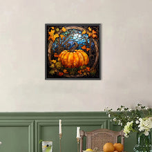 Load image into Gallery viewer, AB Diamond Painting - Full Round - Pumpkin glass art (40*40CM)