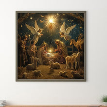 Load image into Gallery viewer, Diamond Painting - Full Round - Child born in blessing (40*40CM)