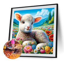 Load image into Gallery viewer, Diamond Painting - Full Round - Easter flower bush Aries (40*40CM)