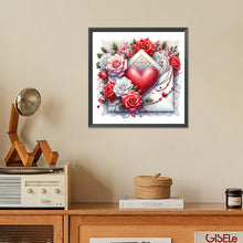 Load image into Gallery viewer, Diamond Painting - Full Square - Valentine's Day - Handmade love gift (30*30CM)