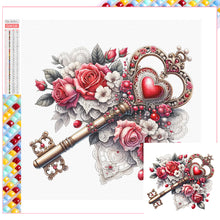 Load image into Gallery viewer, Diamond Painting - Full Square - Valentine's Day - Handmade love gift (30*30CM)