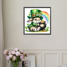 Load image into Gallery viewer, Diamond Painting - Full Square - Lucky green rabbit (30*30CM)