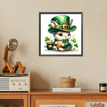 Load image into Gallery viewer, Diamond Painting - Full Square - Lucky green rabbit (30*30CM)