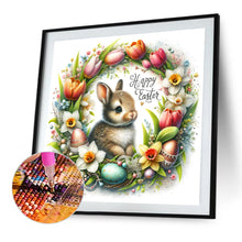 Load image into Gallery viewer, Diamond Painting - Full Square - Easter wreath - Spring blessing (40*40CM)