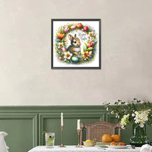 Load image into Gallery viewer, Diamond Painting - Full Square - Easter wreath - Spring blessing (40*40CM)