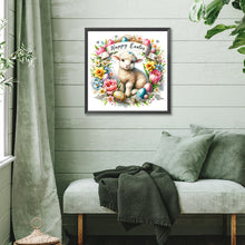 Load image into Gallery viewer, Diamond Painting - Full Square - Easter wreath - Spring blessing (40*40CM)