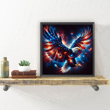 Load image into Gallery viewer, Diamond Painting - Full Round - Flag eagle (30*30CM)