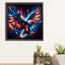 Load image into Gallery viewer, Diamond Painting - Full Round - Flag eagle (30*30CM)