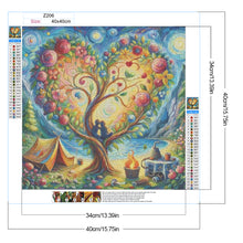 Load image into Gallery viewer, Diamond Painting - Full Round - Colorful heart tree (40*40CM)