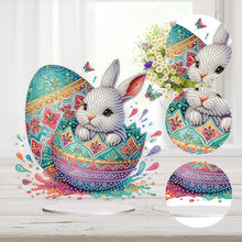 Load image into Gallery viewer, Acrylic Special Shaped Easter Egg Bunny 5D DIY Diamond Art Tabletop Decorations