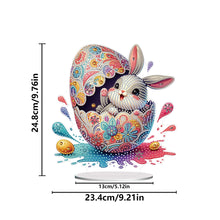 Load image into Gallery viewer, Acrylic Special Shaped Easter Egg Bunny 5D DIY Diamond Art Tabletop Decorations