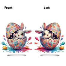 Load image into Gallery viewer, Acrylic Special Shaped Easter Egg Bunny 5D DIY Diamond Art Tabletop Decorations